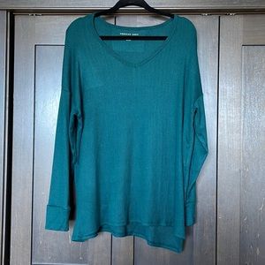 Oversized ribbed sweater